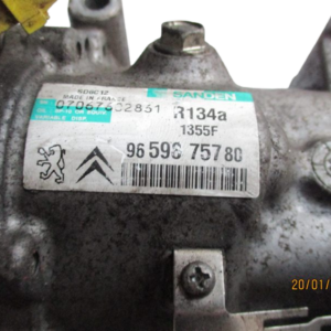 Citroen C4 C3 Picasso Peugeot 207  anno dal 2004 al 2010 Compressore aria condizionata 9659875780 07067602861